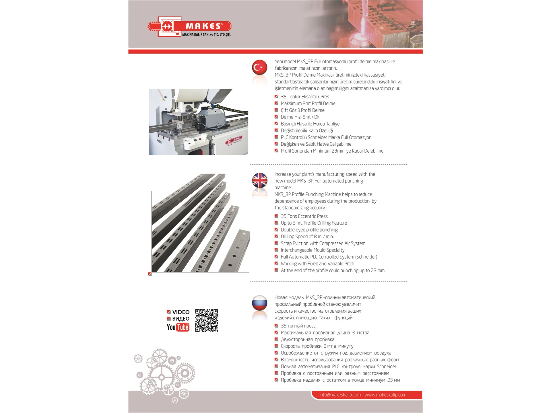 Profil Delme Makinesi